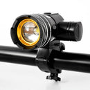 USB Rechargeable LED Bicycle Head Light Front Handlebar Lamp Flashlight