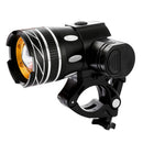 USB Rechargeable LED Bicycle Head Light Front Handlebar Lamp Flashlight