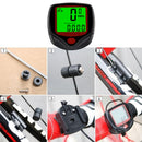 Luminous Digital Speedometer Odometer LCD Waterproof Bike Bicycle Computer Speed