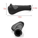Mountain Bike MTB Grips Lock on Plugs Ergonomic Handlebar Grip
