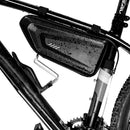 Waterproof Bicycle Triangle Bag Large Capacity Tube Frame Bag Black 1.5L Hard