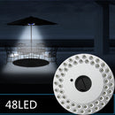 48 LED Outdoor Umbrella Night White Lamp Pole Light Patio Yard Garden Camping N