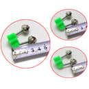 Night Fishing LED Light Rod Tip Fish Ring Bite Clip Double Alarm Bells