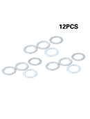 22*15*1 MM 4Pcs Bicycle Pedal Gasket Mountain Folding Bike Accessories Steel