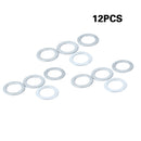22*15*1 MM 4Pcs Bicycle Pedal Gasket Mountain Folding Bike Accessories Steel