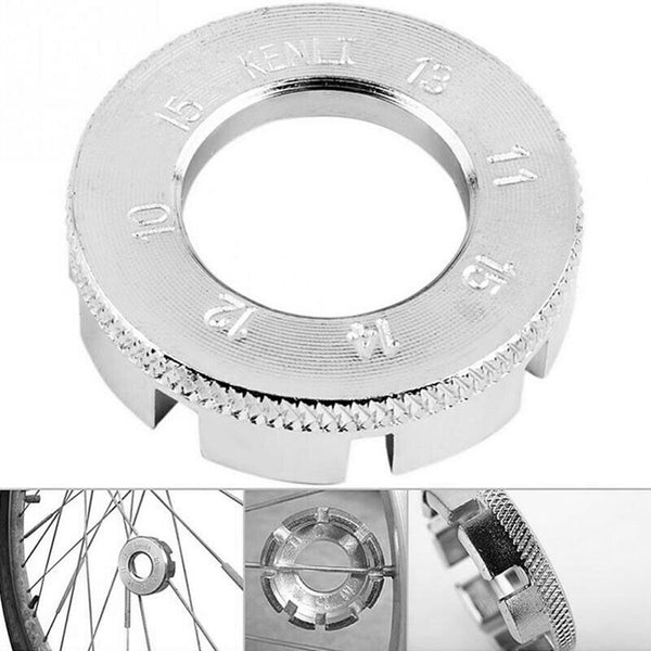 1 X Mini Cycle Spoke Nipple Key Bike Wheel Rim 8 Way Wrench Spanner Repair HOT