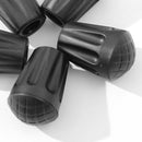 4pcs Outdoor Trekking Pole Rubber Foot Cover Pole Tip Protectors Chair Leg Cap