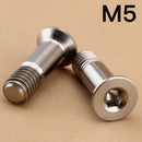 Bicycle Bike Titanium Alloy M5 Screws Cycling Rear Derailleur Pulley Guide Wheel