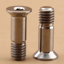 Bicycle Bike Titanium Alloy M5 Screws Cycling Rear Derailleur Pulley Guide Wheel