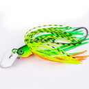 1pcs Walleye 10g Flap spinner bait bass pike walleye Beard fishing lure Hot
