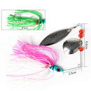 1pcs Walleye 10g Flap spinner bait bass pike walleye Beard fishing lure