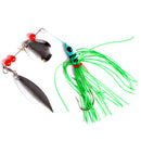 1pcs Walleye 10g Flap spinner bait bass pike walleye Beard fishing lure