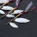 1 Pcs Metal Rotating Sequin High Speed Double Sequin Fishing Bait New Hot
