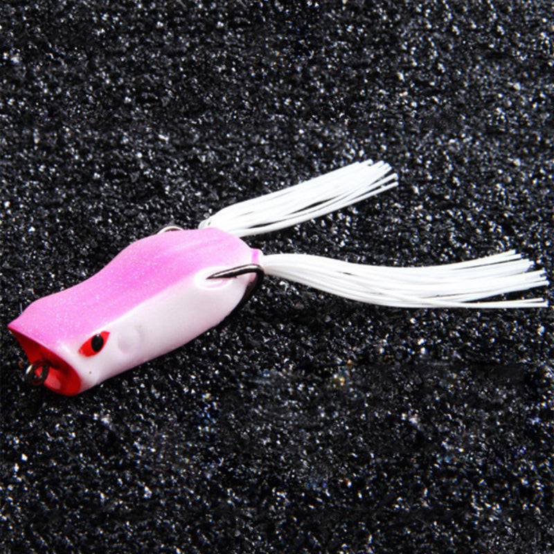 1 x Bionic Frog Double Hook Thunder Frog Blackfish Special Kill Lure Bait Suit