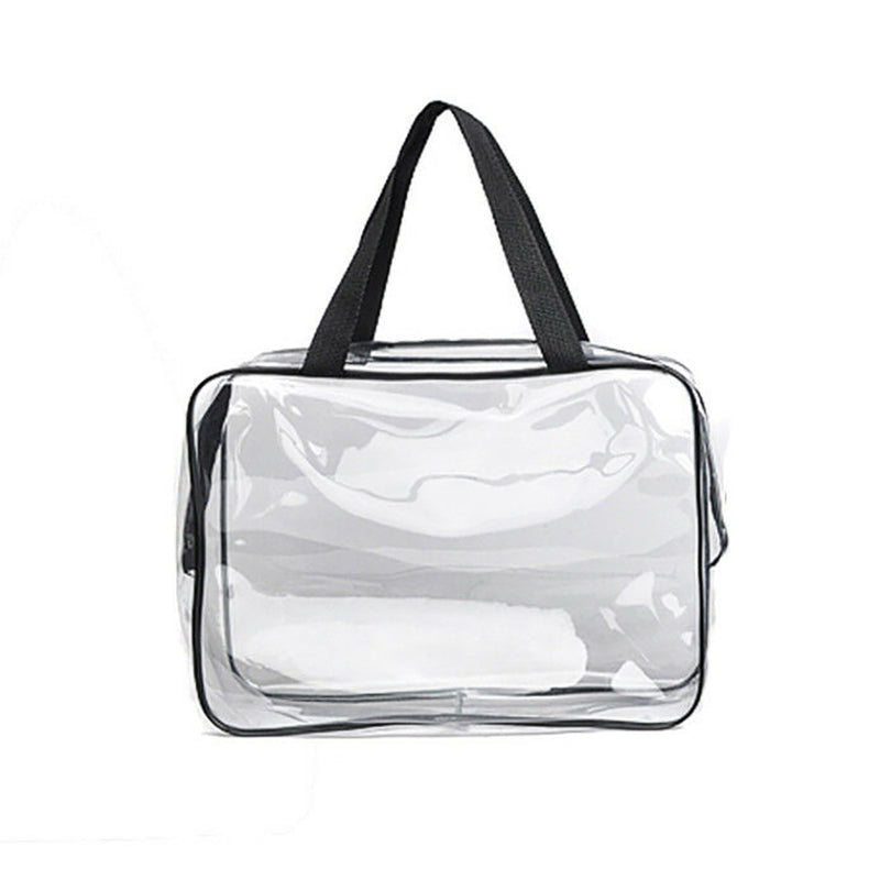 3pcs Portable Travel Cosmetic Make Up Case Transparent PVC Toiletry Storage Bag