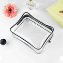 3X Women Clear Transparent PVC Cosmetic Make Up Travel Toiletry Storage Bag
