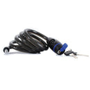 Universal Push Bike Anti Theft Bicycle Lock Security Stainless Steel Cable Coil