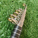 Portable Telescopic Fishing Rod carbon Spinning Fishing Short Sea Pole