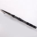 Short Fishing Rod Telescopic Pole Spinning Carbon Fiber Travel Portable Seawater