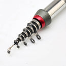 Portable Mini Ultra short Sea Fishing Rod Carbon Fiber Telescopic Fish Pole Rods
