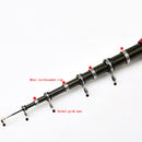 Portable Mini Ultra short Sea Fishing Rod Carbon Fiber Telescopic Fish Pole Rods