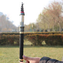 Portable Mini Ultra short Sea Fishing Rod Carbon Fiber Telescopic Fish Pole Rods