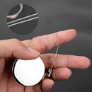 60cm Telescopic Steel Wire Rope Key Anti Lost Tool with Carabiner