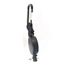 High Elasticity Safety Retractable Wire Rope Anti-lost Rope Keychain Key Ring