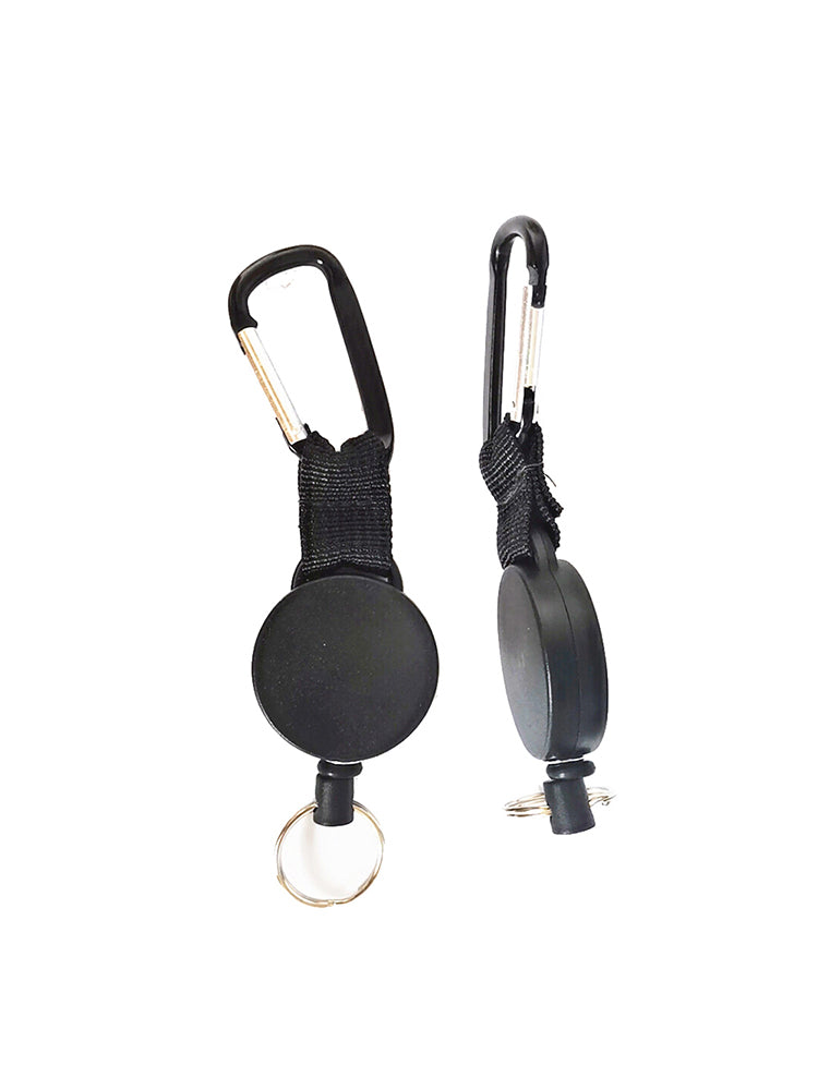 1* Resilience Retractable Wire Rope Keychain Keyring Chain Anti Lost Card Nice