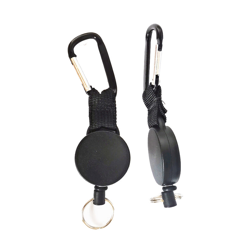 1* Resilience Retractable Wire Rope Keychain Keyring Chain Anti Lost Card Nice