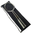 1pcs Badminton Racket Soft Cover Racquet Case Drawstring Shoulder Pack