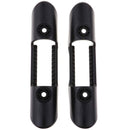 1 pair Kayaking Plastic Paddles Buckle Rowing Kayaks Padding Fixing Durable Clip