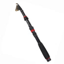 Portable Travel carbon telescopic rock fishing rod pole saltwater casting  gfhh