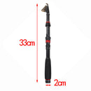 Carbon Fiber Ultra Short Saltwater Spinning Jigging Trolling Boat Fishing Rod