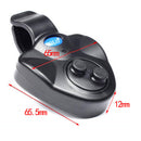 Outdoor Fishing Alarmer Electronic LED Light Bite Sound Alert Bell Clip On Rod
