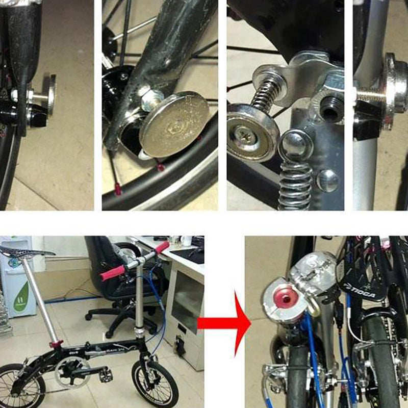 Folding Bike Magnetic Magnet Accessories Part Metal Spring High Quality