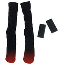 1 Pair Elastic Heating Socks Rechargeable Battery Electric Heating Warm Sock New