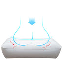 Inflatable Boat Cushion for Fishing Boat Outdoor Camping Rest Seats White