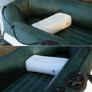 Inflatable Boat Cushion for Fishing Boat Outdoor Camping Rest Seats White