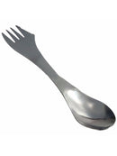 3in 1 Spork Hiking Travel Camping Utensil Combo Gadget Metal Spoon Fork New ewrr