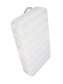 Plastic Fishing Lure Bait Hook Tackle Storage Box Case Container 8 Compartments