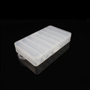 Plastic Dual Layer Waterproof Fishing Tackle Box Lures Bait Storage Case Set