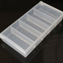 Fishing Bait Box, Mini Fishing Lure Bait Tackle Plastic Box Case for Outdoor