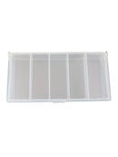 Tackle Storage Box Fishing Lure Bait Hooks Double-Sided Visible Plastic Clear