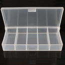 Fishing Bait Storage Box Lure Container Case Portable Transparent Plastic Tackle