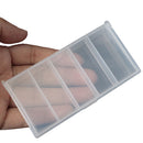 Fishing Bait Box, Mini Fishing Lure Bait Tackle Plastic Box Case for Outdoor
