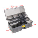 Waterproof Fishing Lure Box Bait Storage Tackle Containers for Casting/ Fly Fish