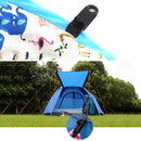 8PCS Tent Alligator clip Set Lightweight Outdoor Snap Tool Tent Clip