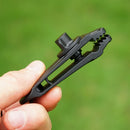 8PCS Tent Alligator clip Set Lightweight Outdoor Snap Tool Tent Clip