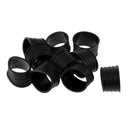 Racquet Elastic Tennis Grip Ring 10pcs Sports Handle's Protector Sweat